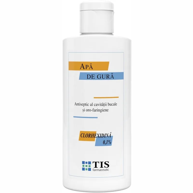 TIS FARMACEUTIC CLORHEXIDINA 0.1% APA DE GURA 150ML