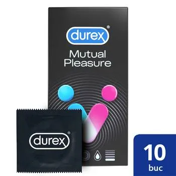 Prezervative Mutual Pleasure, 10 bucati, Durex