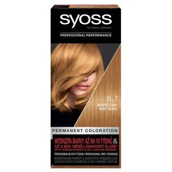 Vopsea pemanenta Color Baseline 8-7 Blond miere, 115ml, Syoss