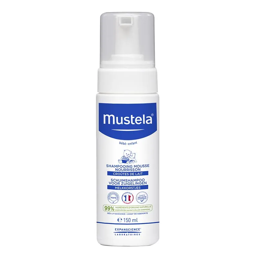 Mustela Sampon spuma pentru nou nascuti 150 ml