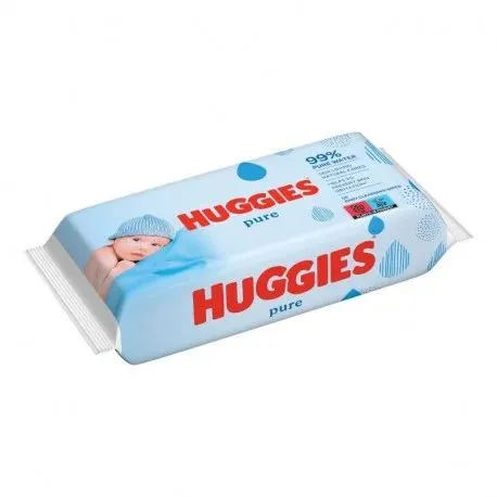 Huggies Pure Servetele umede pentru copii x 56 bucati