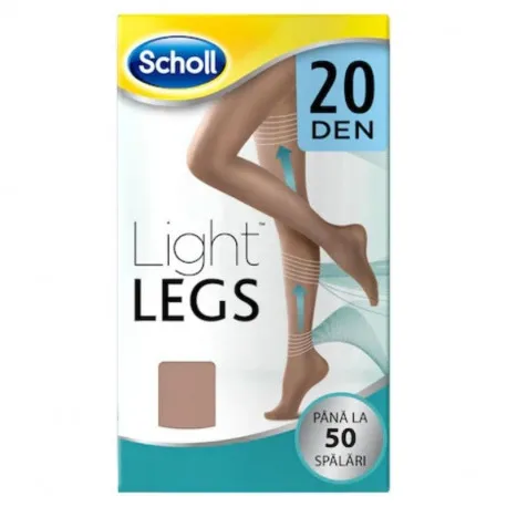 Scholl Ciorapi Picioare Usoare 20 DEN Beige, M