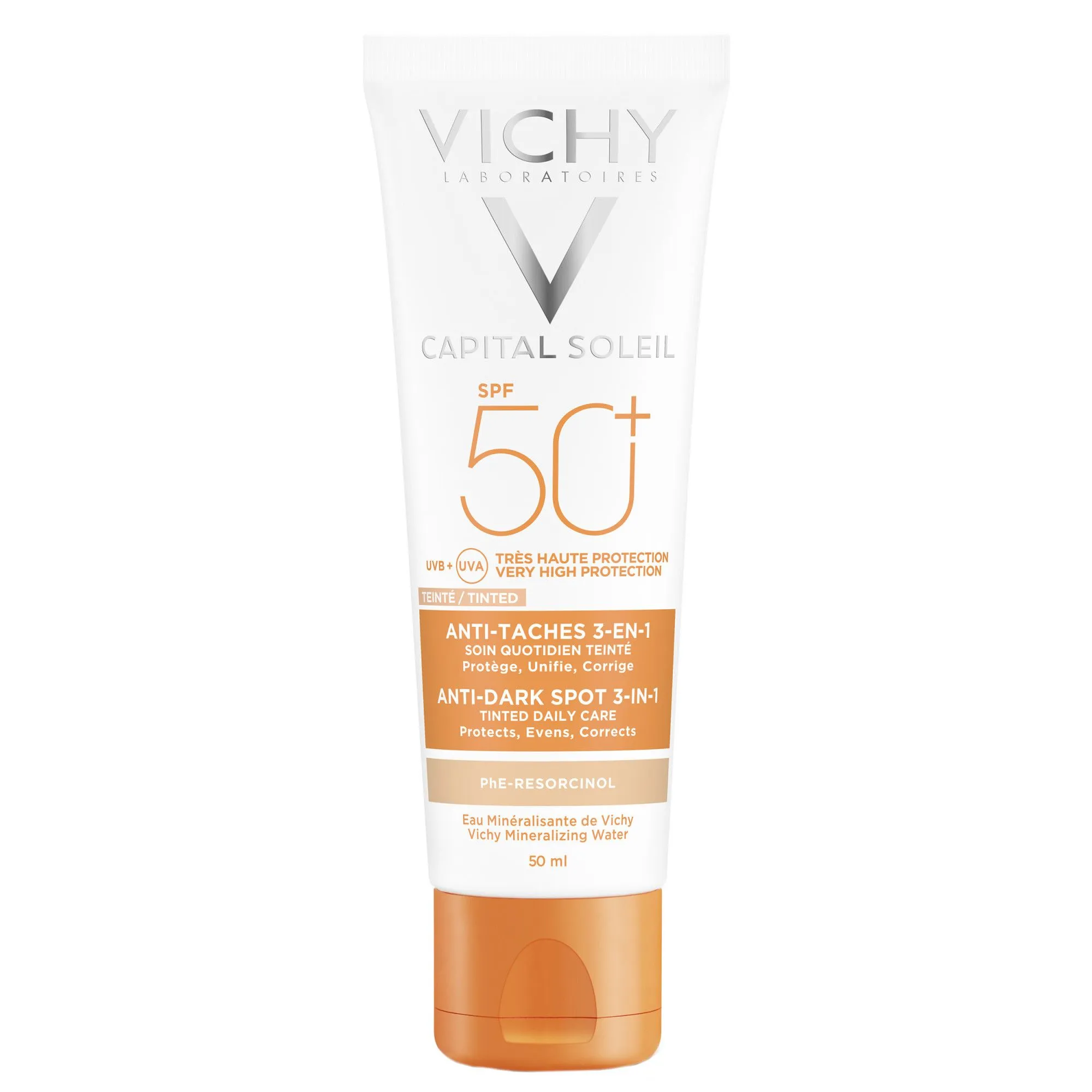 VICHY Capital Soleil Crema colorata anti-pete SPF50 x 50ml