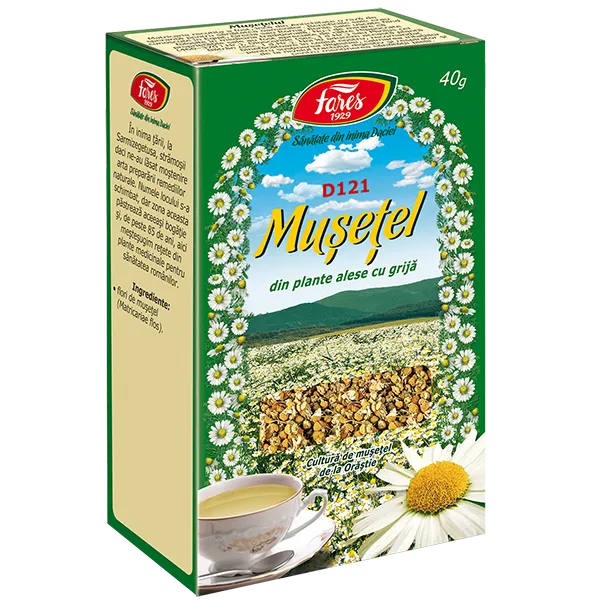 Fares Ceai Musetel x 40gr vrac