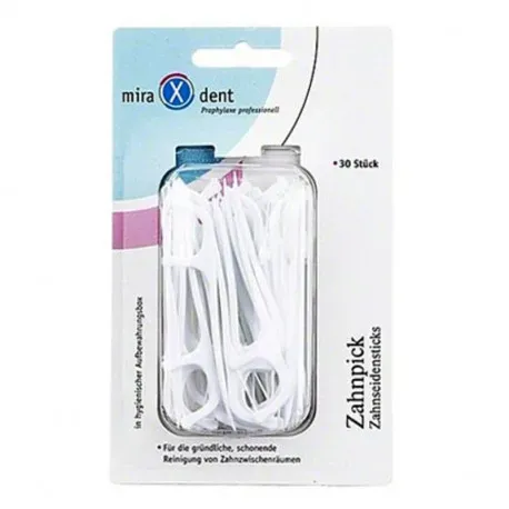 Miradent Scobitori cu Ata Dentara x 30