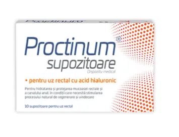 Zdrovit Proctinum supozitoare x 10buc