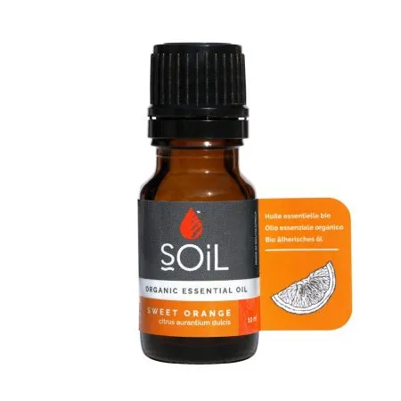 Ulei Esential Portocala Pur 100% Organic, 10 ml, SOiL