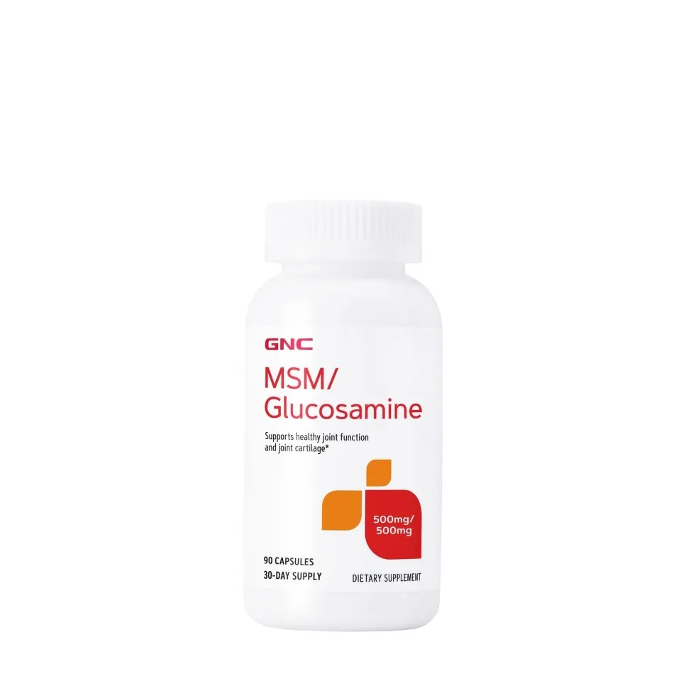 GNC MSM/GLUCOSAMINE 500 MG X 90 CAPSULE