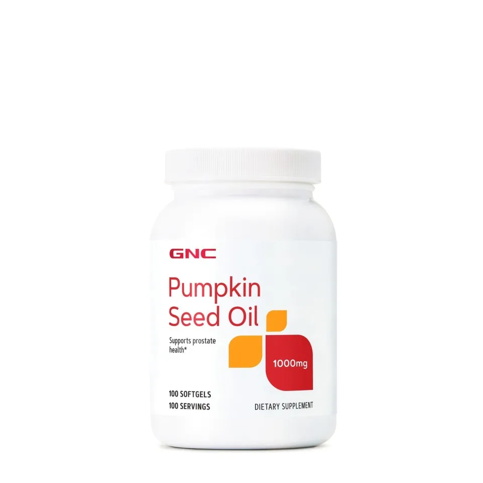 GNC PUMPKIN SEED OIL 1000MG X 100 CAPSULE