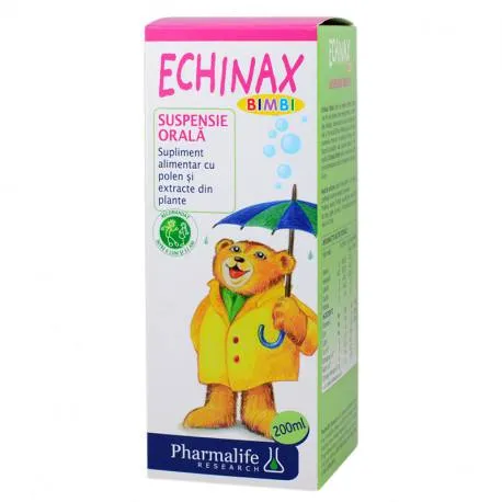 Sirop echinaceea Echinax bimbi, 200 ml