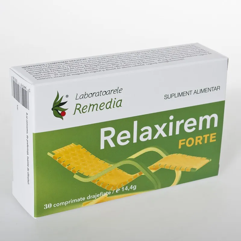 REMEDIA RELAXIREM FORTE 30CP