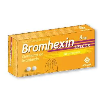 Bromhexin 8mg, 20 comprimate, AC Helcor