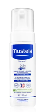 Sampon spuma nou nascuti, 150 ml, Mustela