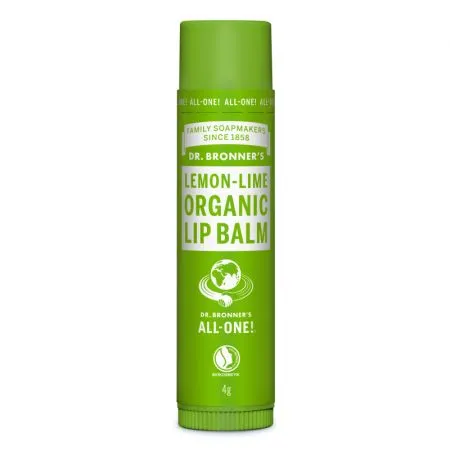 Balsam de buze lemon lime Organic, 4 g, Dr. Bronner's