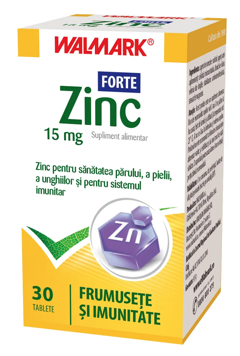 Walmark Zinc Forte 15mg x 30 tablete