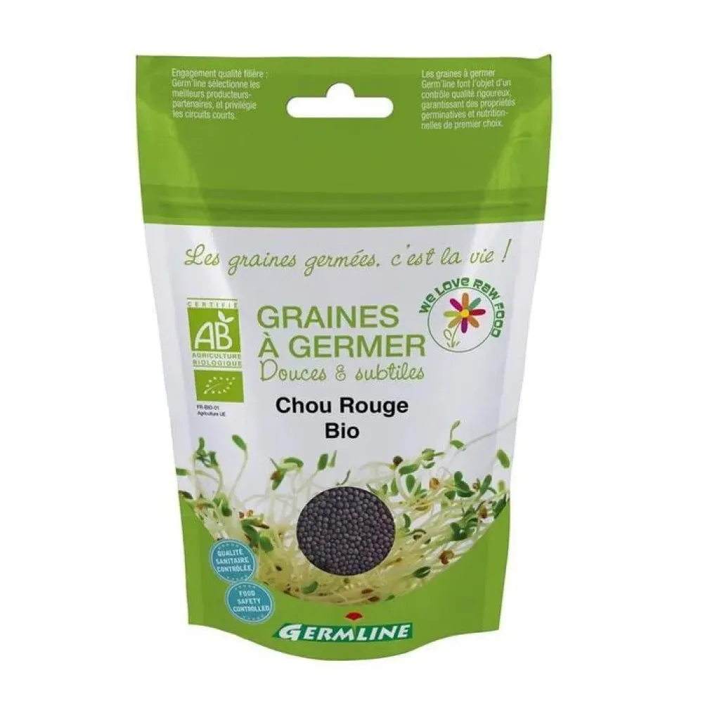 Varza rosie seminte pentru germinat bio (100g)