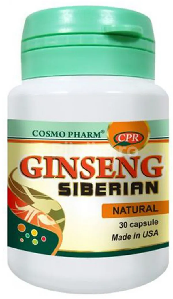 Ginseng Siberian , 30 capsule