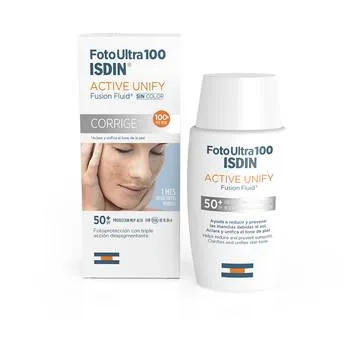 Fotoultra Activ Unify Fusion Fluid cu SPF50, 50ml, Isdin