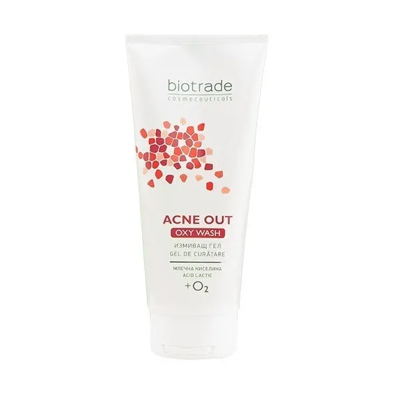 BIOTRADE ACNE OUT OXY WASH GEL CURATARE 200 ML