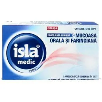 Isla medic Hydro aroma de cirease, 20 tablete de supt, Engelhard Arzneimittel