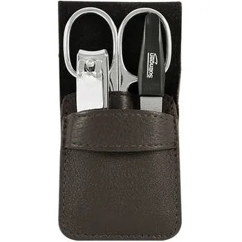 Set Solingen Forfecuta pentru unghii + Pila pentru unghii Saphir + Penseta Maro, Parsa Beauty