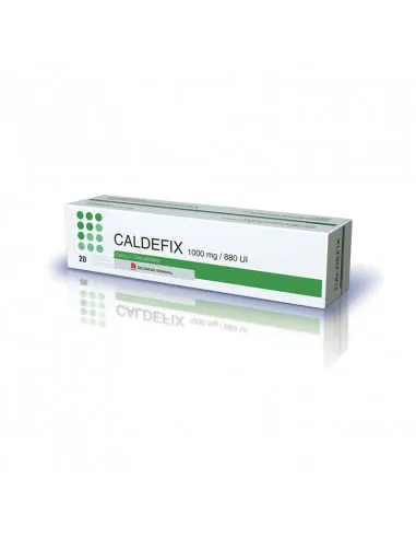 Caldefix 1000mg/880UI ,20 comprimate efervescente
