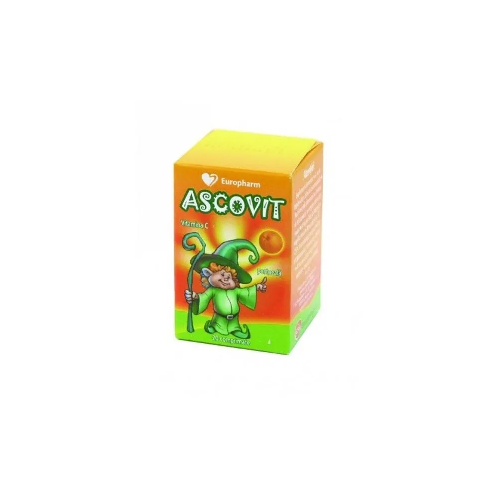 ASCOVIT ORANGE 100 MG 60 CP OMEGA PHARMA
