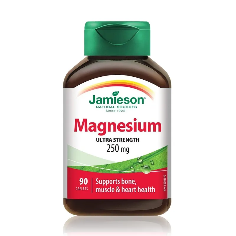 JAMIESON Magneziu 250mg,90 capsule