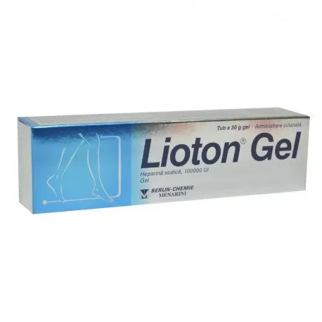 Lioton gel 100.000 UI, 30 g