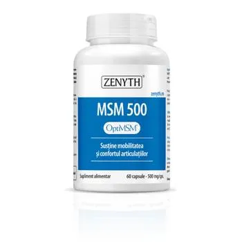 MSM 500mg, 60 capsule, Zenyth