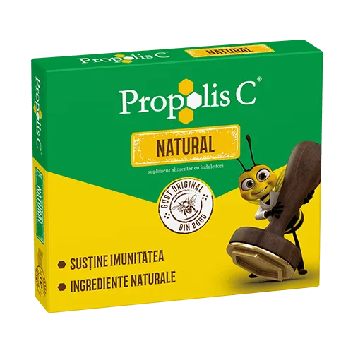 Propolis C Natural 20 comprimate de supt