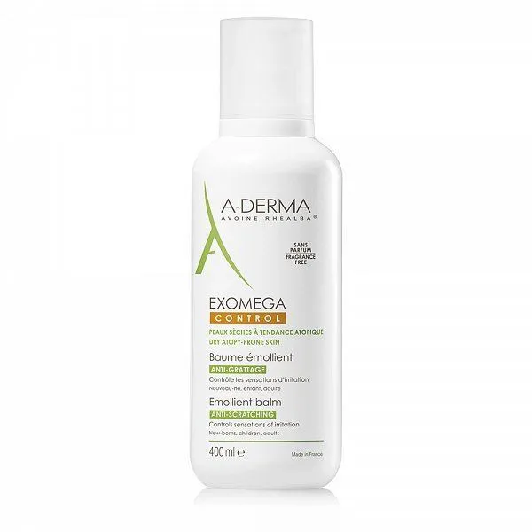 Balsam emolient Exomega Control, 400 ml, A-Derma