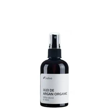 Ulei de argan organic presat la rece, 118ml, Sabio