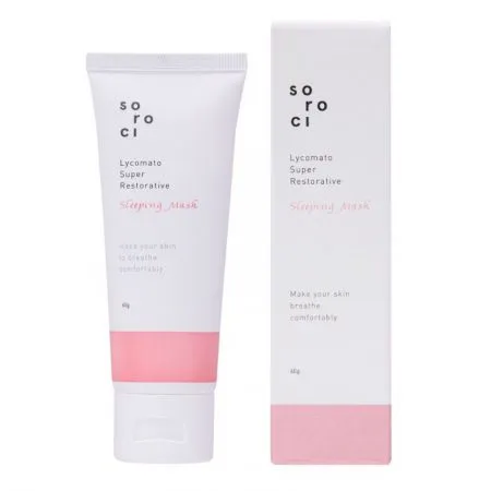 Masca pentru fata Recover Light Sleeping Mask, 60 g,  Soroci