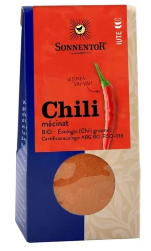 Condiment Chili macinat  40gr (SONNENTOR)