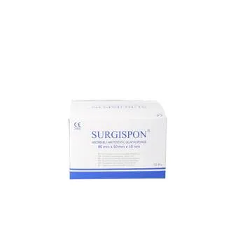 Burete hemostatic, 80x50 cm, 10 bucati, Surgispon