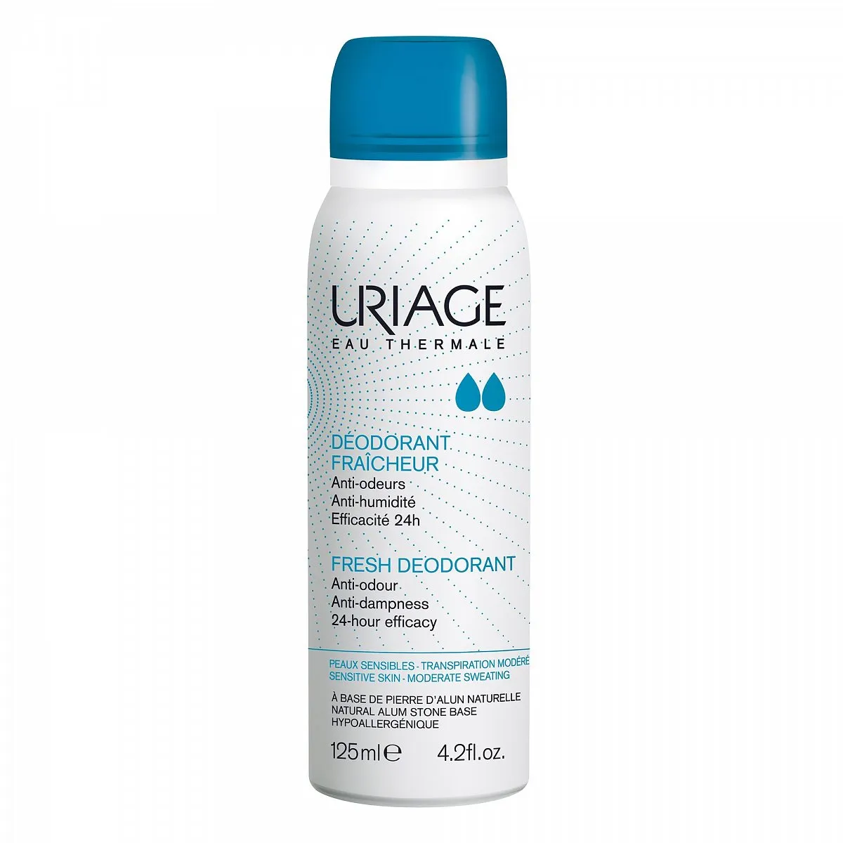 URIAGE DEO SPRAY 24H CU PIATRA ALAUN 125ML