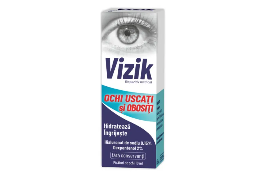 VIZIK picaturi pentru ochi uscati si obositi