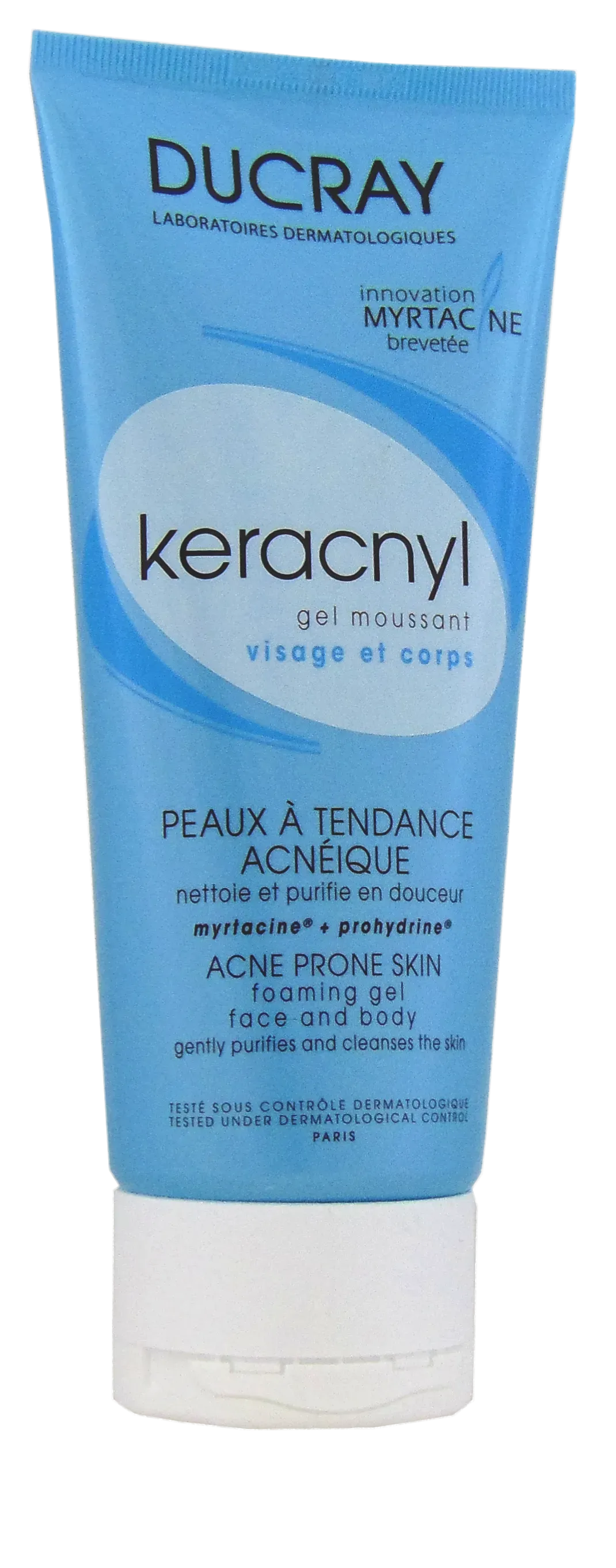 Ducray Keracnyl gel curatare antiacnee x 200 ml
