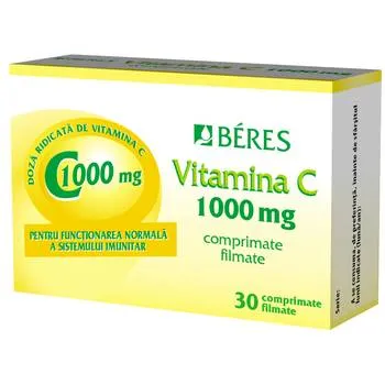 Vitamina C 1000mg, 30 comprimate, Beres