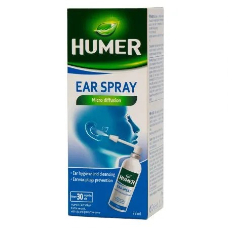 Spray auricular, 75 ml, Humer