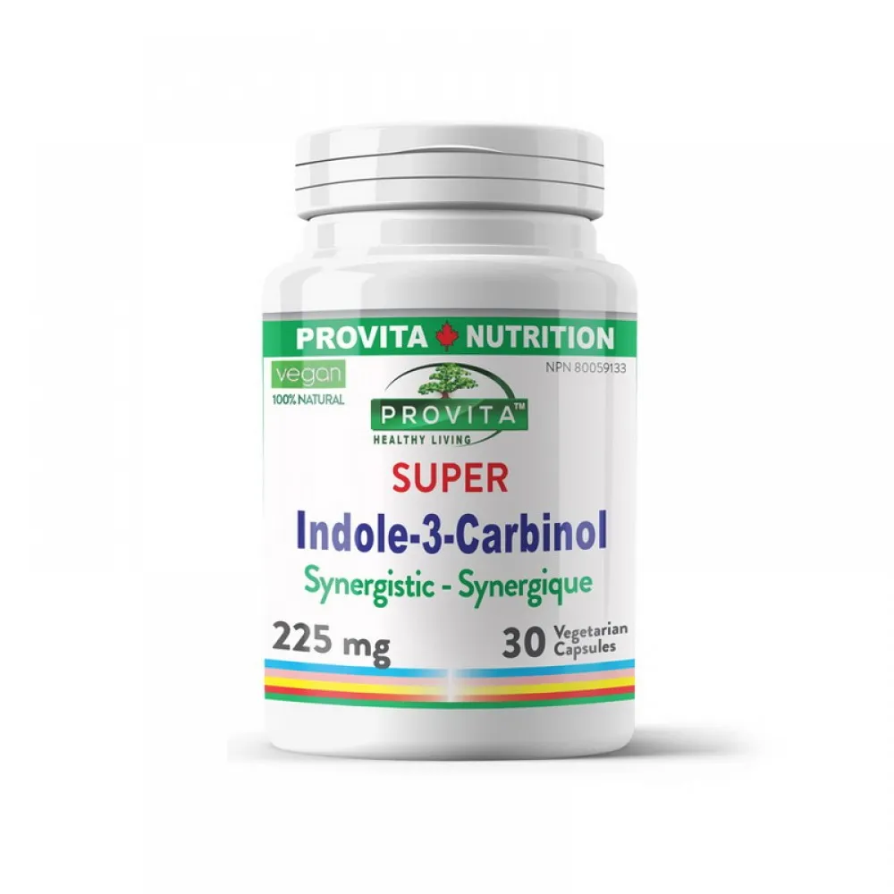 Indole-3-Carbinol Sinergistic Forte 225 mg (30 capsule), Provita Nutrition