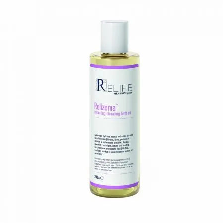 Ulei hidratant de baie Relizema, 200 ml, Relife
