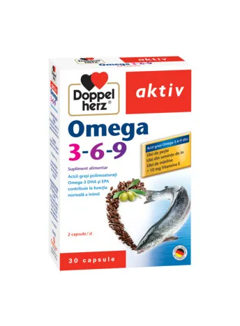 Omega 3-6-9, 30 capsule, Doppelherz