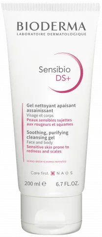 Gel spumant purifiant Sensibio DS+, 200 ml, Bioderma