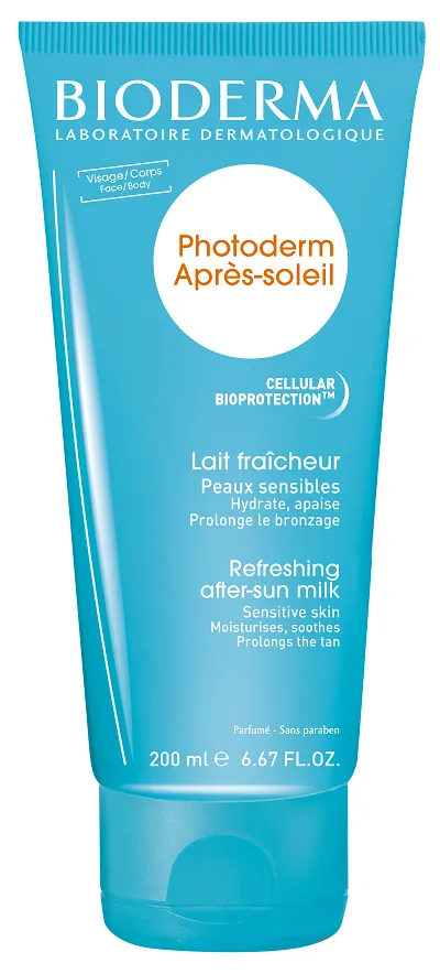 Loțiune reparatoare după plajă Photoderm Apres-soleil, 200 ml, Bioderma