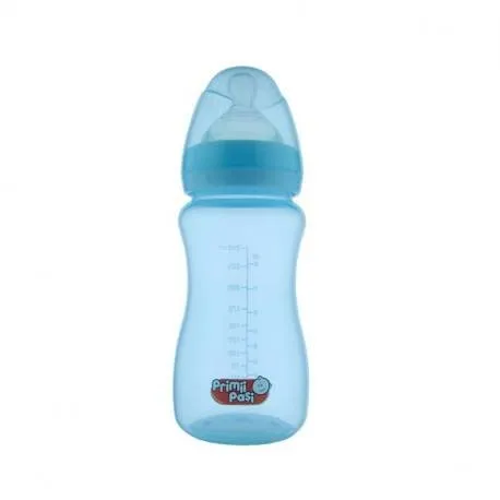 Primii Pasi R0145 - Biberon Bpa Gat Larg 250Ml Albastru