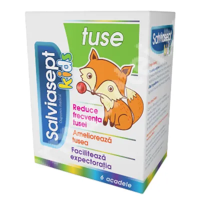 ZDROVIT SALVIASEPT KIDS TUSE 6 BUC