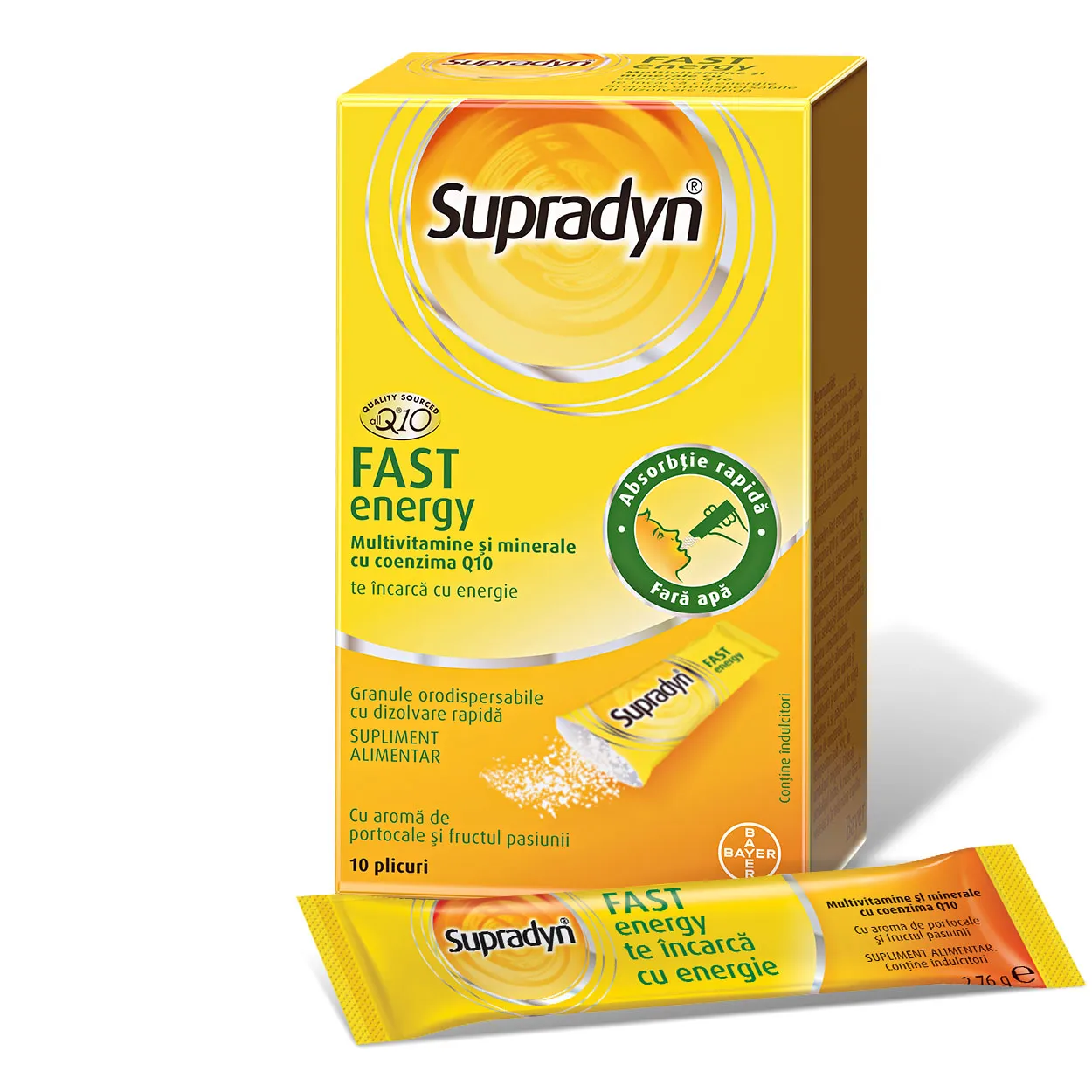 Supradyn FAST energy x 10 plicuri