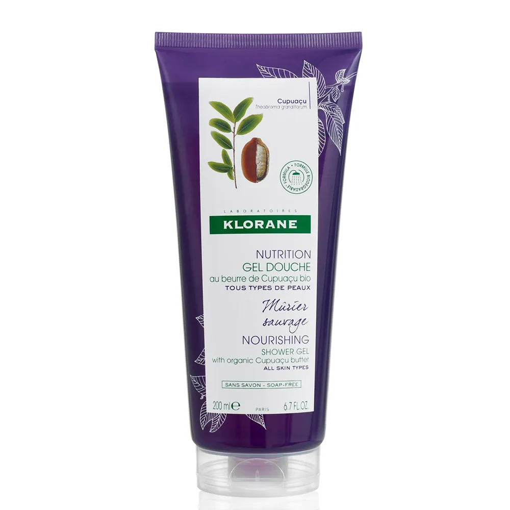 KLORANE Gel Dus Mure salbatice x 200ml